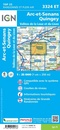 Wandelkaart - Topografische kaart 3324ET Arc-et-Senans | IGN - Institut Géographique National