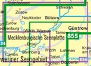 Wandelkaart 856 Sternberger Seenlandschaft | Kompass