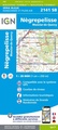 Wandelkaart - Topografische kaart 2141SB Nègrepelisse | IGN - Institut Géographique National