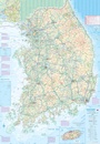 Wegenkaart - landkaart Korea, North & South | ITMB