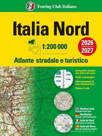 Wegenkaart - landkaart Italy North atlas - atlante stradale Nord | Touring Club Italiano