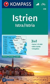 Wandelkaart 238 Istrien | Kompass
