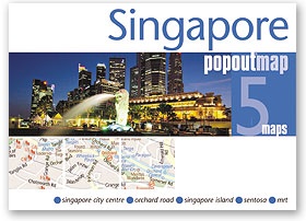Stadsplattegrond Popout Map Singapore | Compass Maps