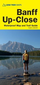 Wandelkaart 11 Banff Up-Close | Gem Trek Maps
