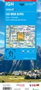 Wandelkaart 3336ETR Les Deux Alpes | IGN - Institut Géographique National