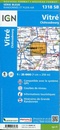 Wandelkaart - Topografische kaart 1318SB Vitré - Châteaubourg | IGN - Institut Géographique National