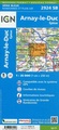 Wandelkaart - Topografische kaart 2924SB Arnay-le-Duc – Epignac | IGN - Institut Géographique National