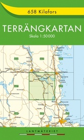 Wandelkaart - Topografische kaart 658 Terrängkartan Kilafors | Lantmäteriet