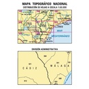 Topografische kaart 1071 MT50 Jimena de la Frontera | CNIG - Instituto Geográfico Nacional1