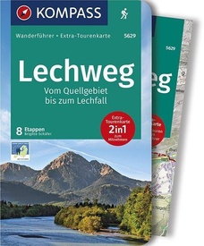 Wandelgids 5629 Wanderführer Lechweg - vom Quellgebiet bis zum Lechfall | Kompass
