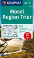 Wandelkaart 834 Mosel - Region Trier | Kompass