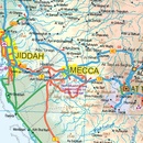 Wegenkaart - landkaart Saudi Arabia & Kuwait - Saudi Arabië en Koeweit | ITMB