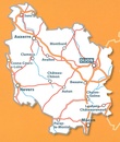 Wegenkaart - landkaart 519 Bourgogne 2023 | Michelin