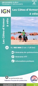 Fietskaart 10 Velo Cotes-d'Armor a velo - by bike | IGN - Institut Géographique National