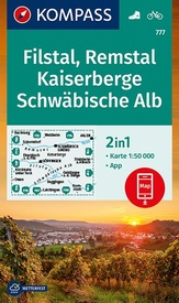 Wandelkaart 777 Filstal - Remstal - Kaiserberge - Schwäbische Alb | Kompass