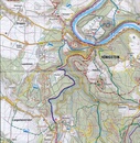 Wandelkaart 407 Krušné hory - Chomutovsko - Erzgebirge | Shocart