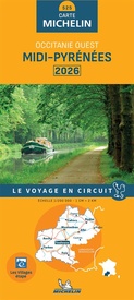 Wegenkaart - landkaart 525 Midi-Pyrénées - Occitanie Ouest 2026 | Michelin