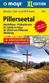 Wandelkaart 461 XL Pillerseetal | Mayr