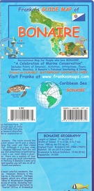 Waterkaart Franko's Guide map of Bonaire | Franko Maps