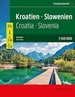 Wegenatlas Kroatië - Slovenië | Ringband | A4-Formaat | Freytag & Berndt
