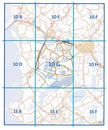 Topografische kaart - Wandelkaart 10G Oudega | Kadaster