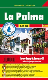Wegenkaart - landkaart Island Pocket La Palma | Freytag & Berndt