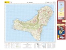 Wandelkaart - Topografische kaart 1105/1108 El Hierro - Ferro | CNIG - Instituto Geográfico Nacional