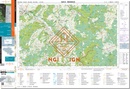 Topografische kaart - Wandelkaart 55/5-6 Topo25 Rendeux | NGI - Nationaal Geografisch Instituut