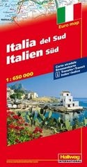 Wegenkaart - landkaart Italia de Sud Zuid Italië | Hallwag