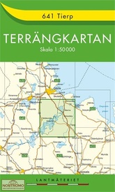 Wandelkaart - Topografische kaart 641 Terrängkartan Tierp | Lantmäteriet