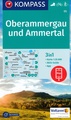 Wandelkaart 05 Oberammergau und Ammertal | Kompass