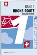 Fietsgids 01 Veloland Schweiz Rhone-Route | Werd Verlag