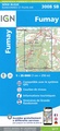Topografische kaart - Wandelkaart 3008SB Fumay | IGN - Institut Géographique National