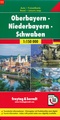 Wegenkaart - landkaart 11 Oberbayern – Niederbayern – Schwaben | Freytag & Berndt