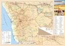 Wegenkaart - landkaart Namibië wegenkaart Huber | Huber Verlag