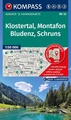 Wandelkaart 32 Bludenz - Schruns - Klostertal | Kompass