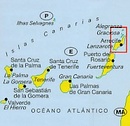 Wegenkaart - landkaart Holiday Lanzarote | Marco Polo