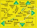 Wandelkaart 122 Aletsch - Goms - Lötschental | Kompass