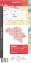 Topografische kaart - Wandelkaart 56-56A Topo50 Sankt Vith | NGI - Nationaal Geografisch Instituut