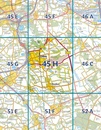 Topografische kaart - Wandelkaart 45H Uden | Kadaster