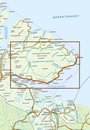 Wegenkaart - landkaart 18 Nasjonale Turistveger Varanger | Nordeca