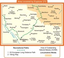 Wandelkaart - Topografische kaart 273 Explorer  Lincolnshire Wolds South  | Ordnance Survey
