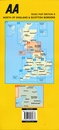 Wegenkaart - landkaart 8 Road Map Britain North of England & Scottish Borders | AA Publishing