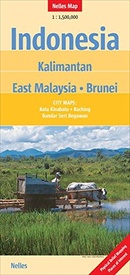 Wegenkaart - landkaart Kalimantan - Borneo  | Nelles Verlag