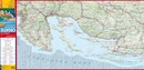 Wegenkaart - landkaart Kroatië Montenegro Adriatische kust | ExpressMap