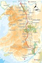 Wandelatlas Offa's Dyke Path: Route Map Booklet | Cicerone