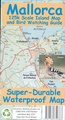 Wegenkaart - landkaart Mallorca -Island map and birdwatching guide | Discovery Walking Guides