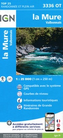 Wandelkaart - Topografische kaart 3336OT La Mure | IGN - Institut Géographique National
