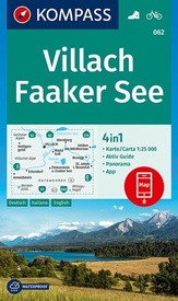 Wandelkaart 062 Villach - Faaker See | Kompass