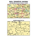 Topografische kaart 1006 MT50 Benamejí | CNIG - Instituto Geográfico Nacional